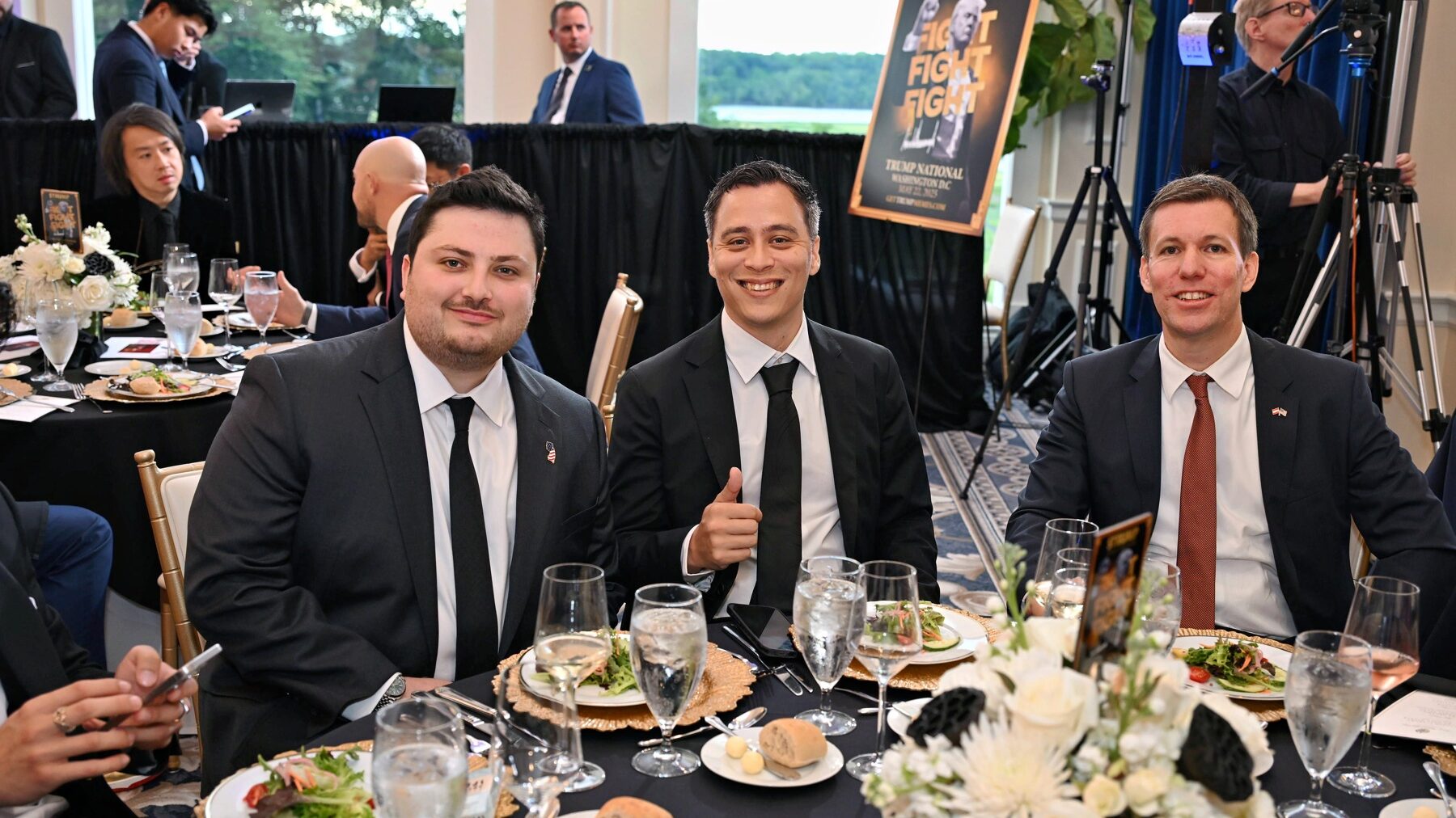 Morten Christensen at Trump Crypto Dinner